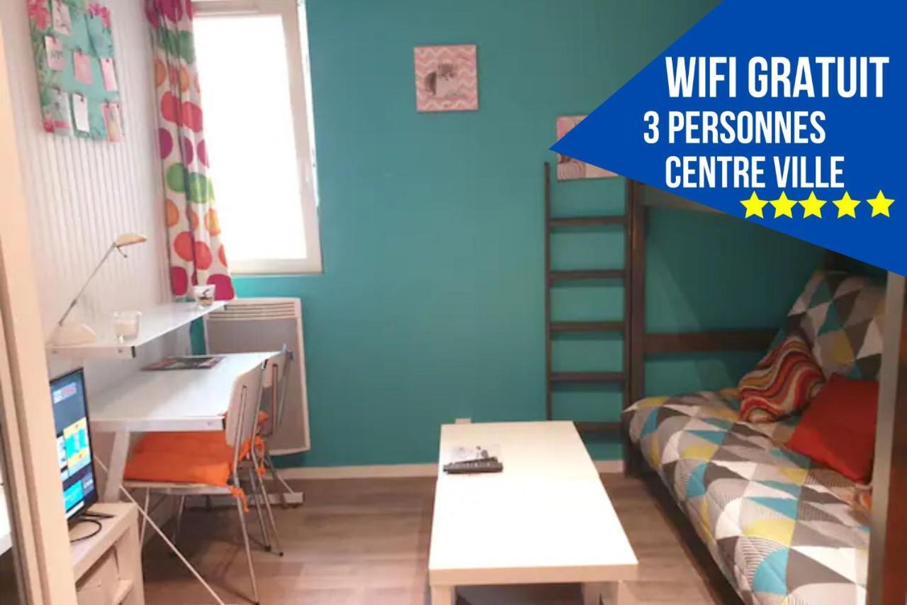 Studio Simplicien *Cosy* Plein Centre Ville De Poitiers *Tv* Wifi *Cafe* Экстерьер фото