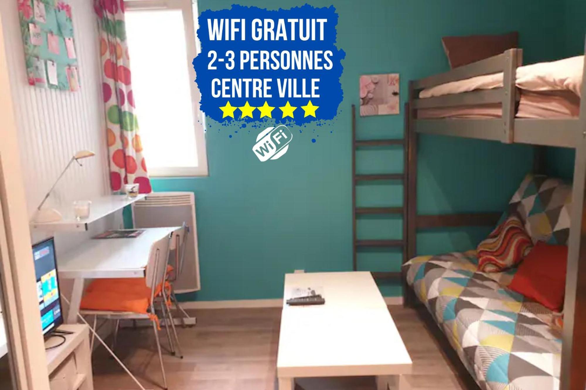 Studio Simplicien *Cosy* Plein Centre Ville De Poitiers *Tv* Wifi *Cafe* Экстерьер фото